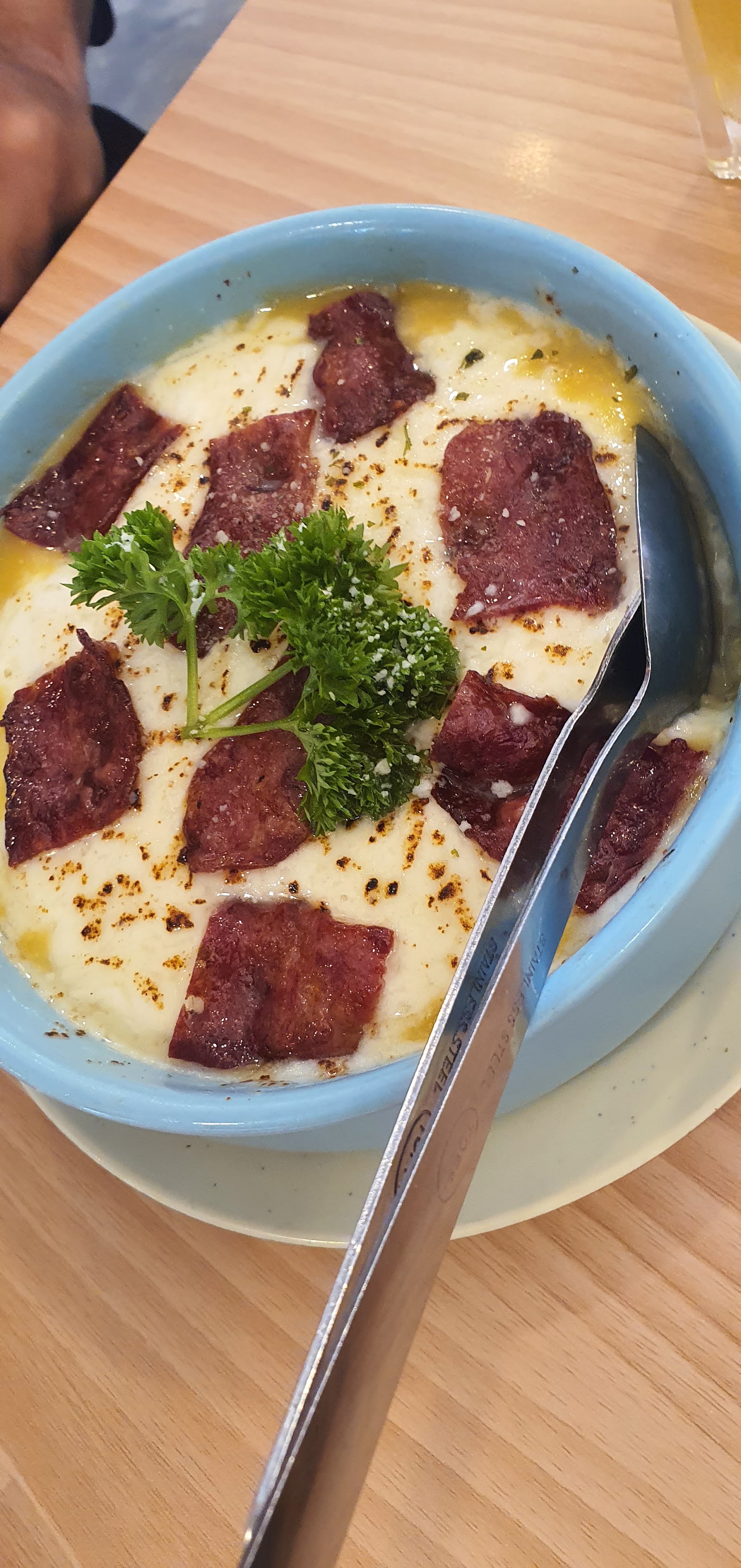 Beef Sliced Baked 芝士牛肉片焗